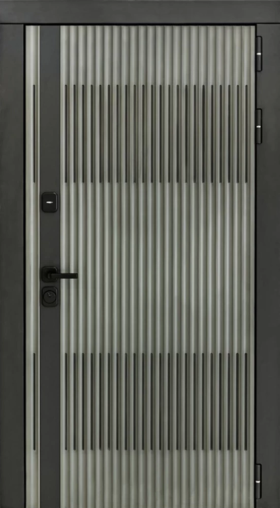 Входная дверь ДвериПРО Elfy Лаура-2 (16мм, светлый мореный дуб) DPRO197023 внешняя сторона