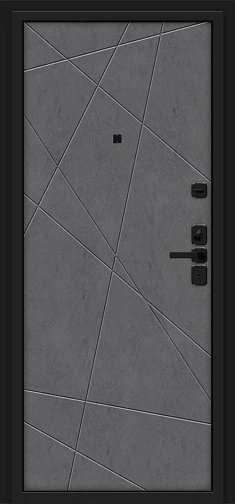 Входная дверь Кьюб Slate Art/Slate Art BR4481 внутренняя сторона