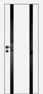 Межкомнатная дверь PX-9  AL кромка с 4-х ст. Белый матовый