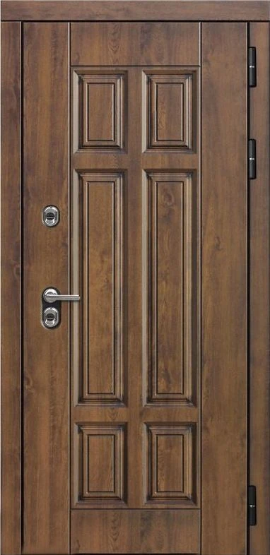 Входная дверь ДвериПРО Квадро Под покраску DPRO232502 внешняя сторона