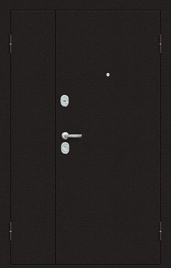 Входная дверь Optim X-2 7 см Антик Медный/Белый клен BR6176 внешняя сторона