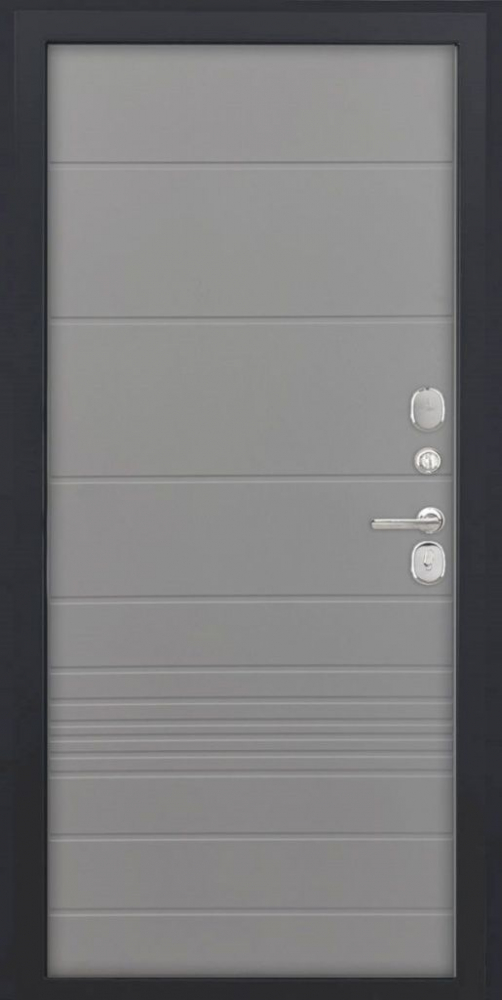 Входная дверь ДвериПРО L Термо ФЛ-700 (10мм, ясень грей) DPRO198031 внутренняя сторона