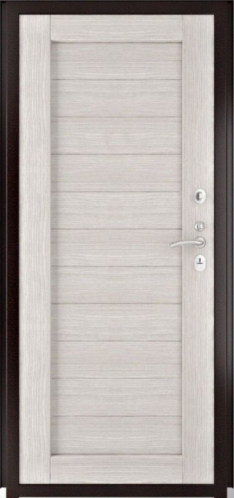 Входная дверь ДвериПРО Elfy Экошпон СБ-3 (16мм, капучино) DPRO196967 внутренняя сторона